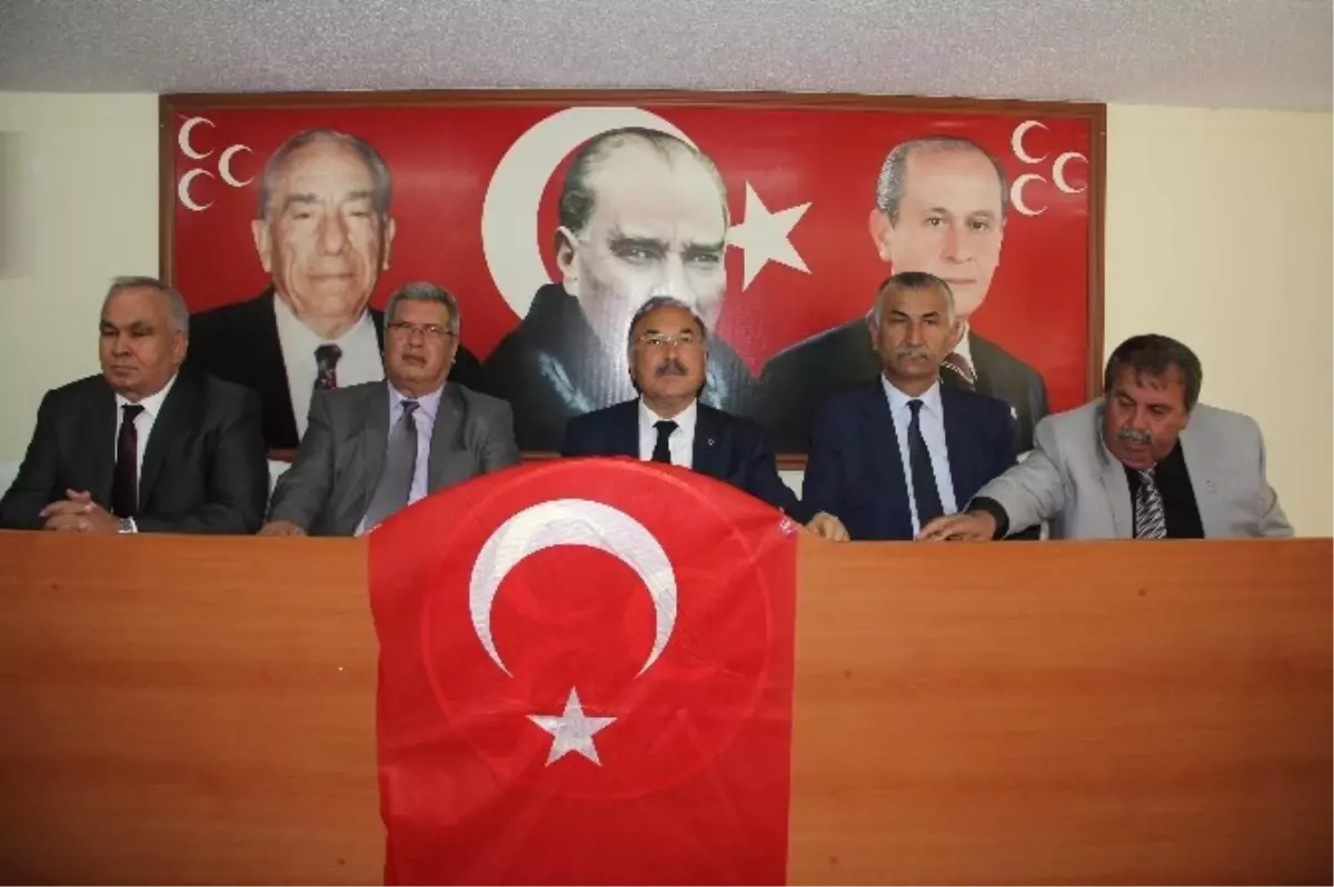 MHP'li Tufan: 'Chp-ak Parti-hdp İttifakı Mersin'e Hizmeti Engelleyecek'