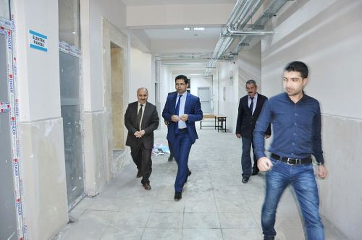 Milli Eğitim Müdürü Çelik, Yeni Okulları Denetledi
