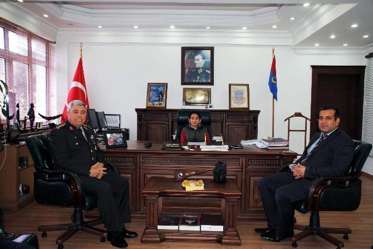 Çocuklardan İl Jandarma Komutanlığı\'na Ziyaret