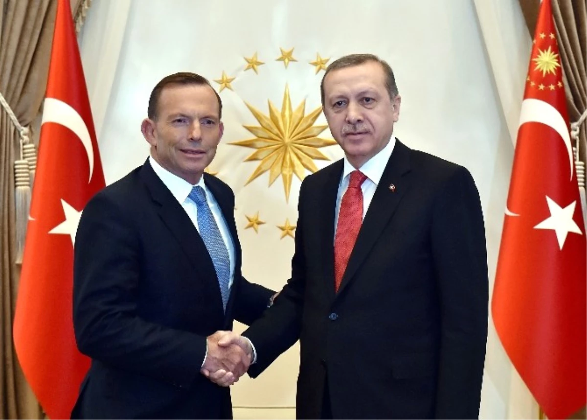 Cumhurbaşkanı Erdoğan, Avustralya Başbakanı Abbott\'u Kabul Etti