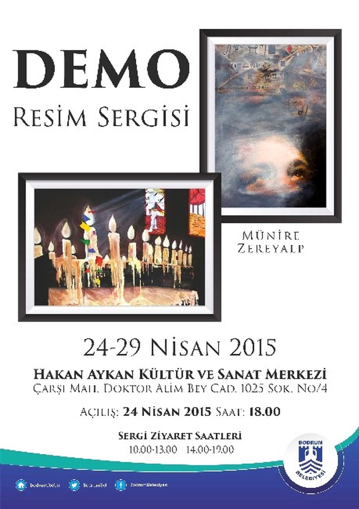 Hakan Aykan\'dan "Demo" Resim Sergisi