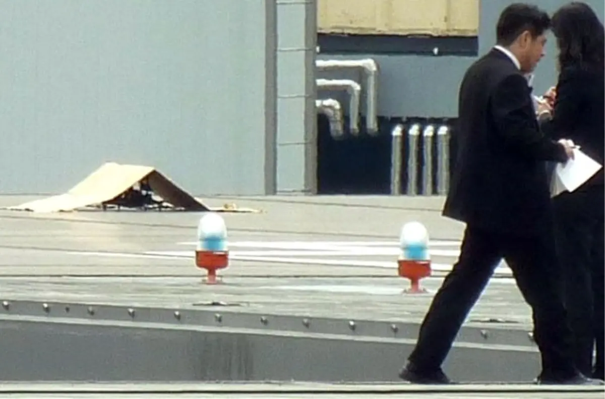 Japonya Başbakanının Ofis Çatısında İha Bulundu