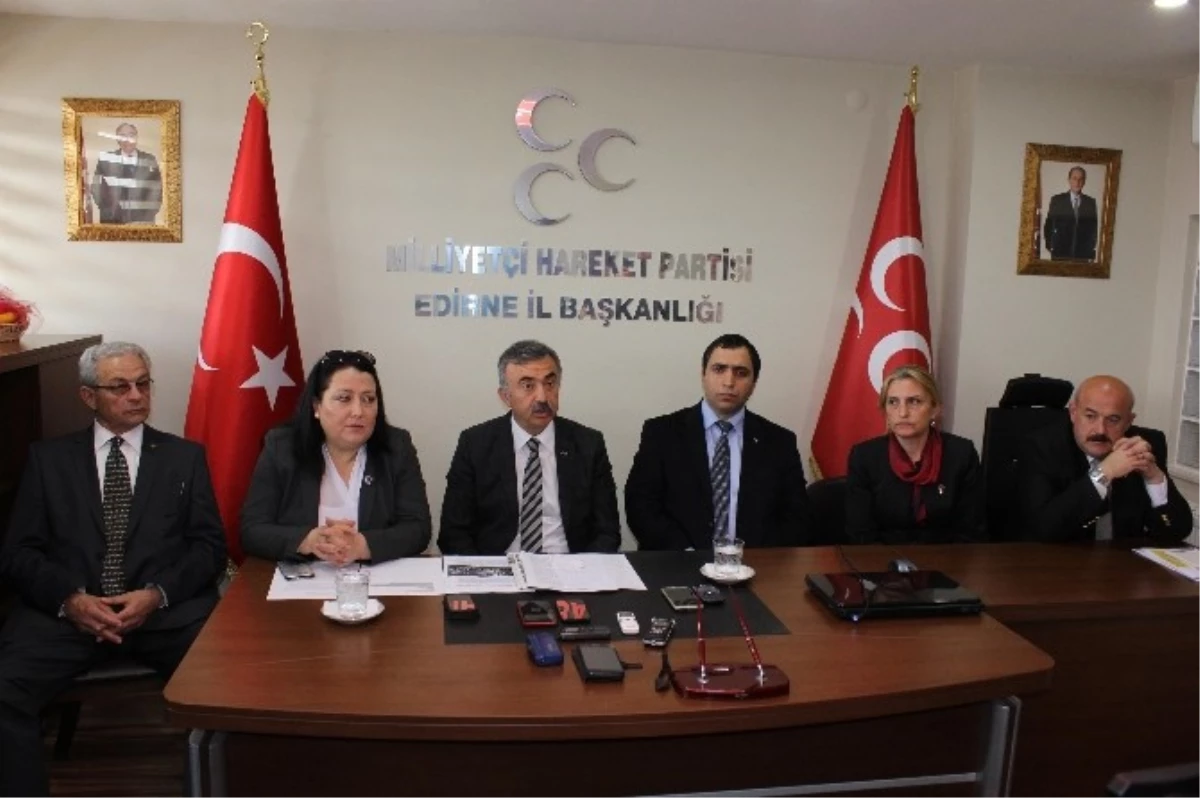 MHP Edirne Milletvekili Adayı Şimşek, \'Stant Tartışmalarına\' Açıklık Getirdi