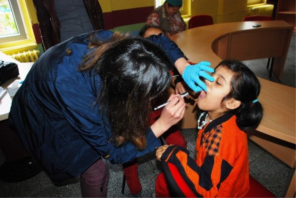 Otistik Engelli Çocuklar Ağız ve Diş Sağlığı Taramasından Geçirildi