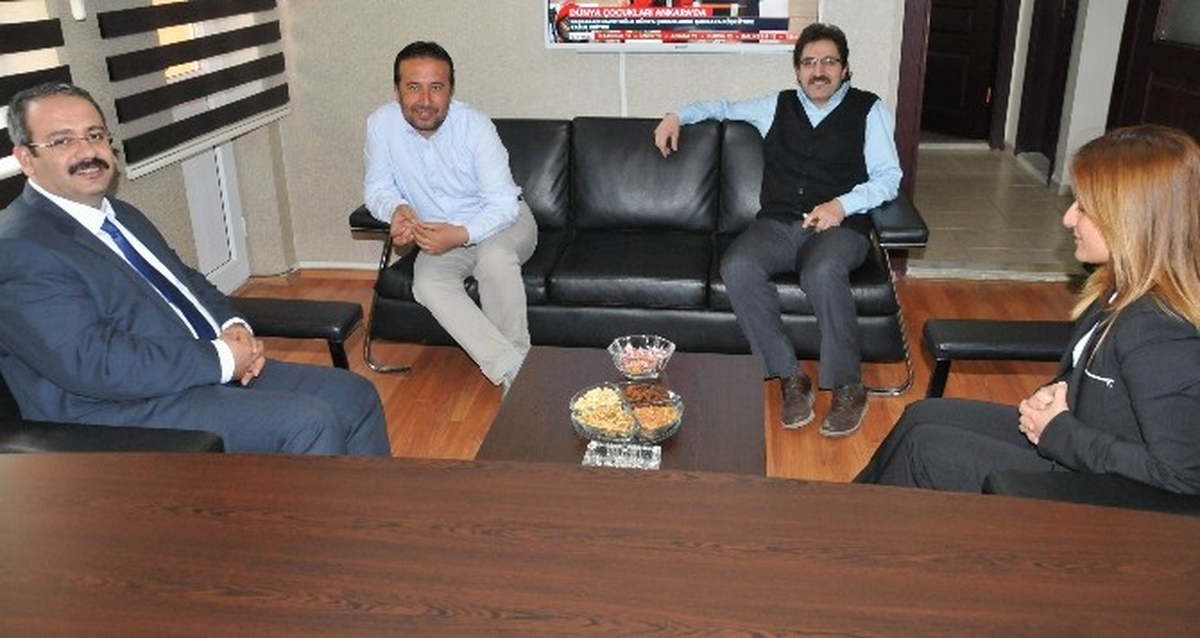 Sağlık İl Müdürü İmren\'den Basın Kuruluşlarına Ziyaret