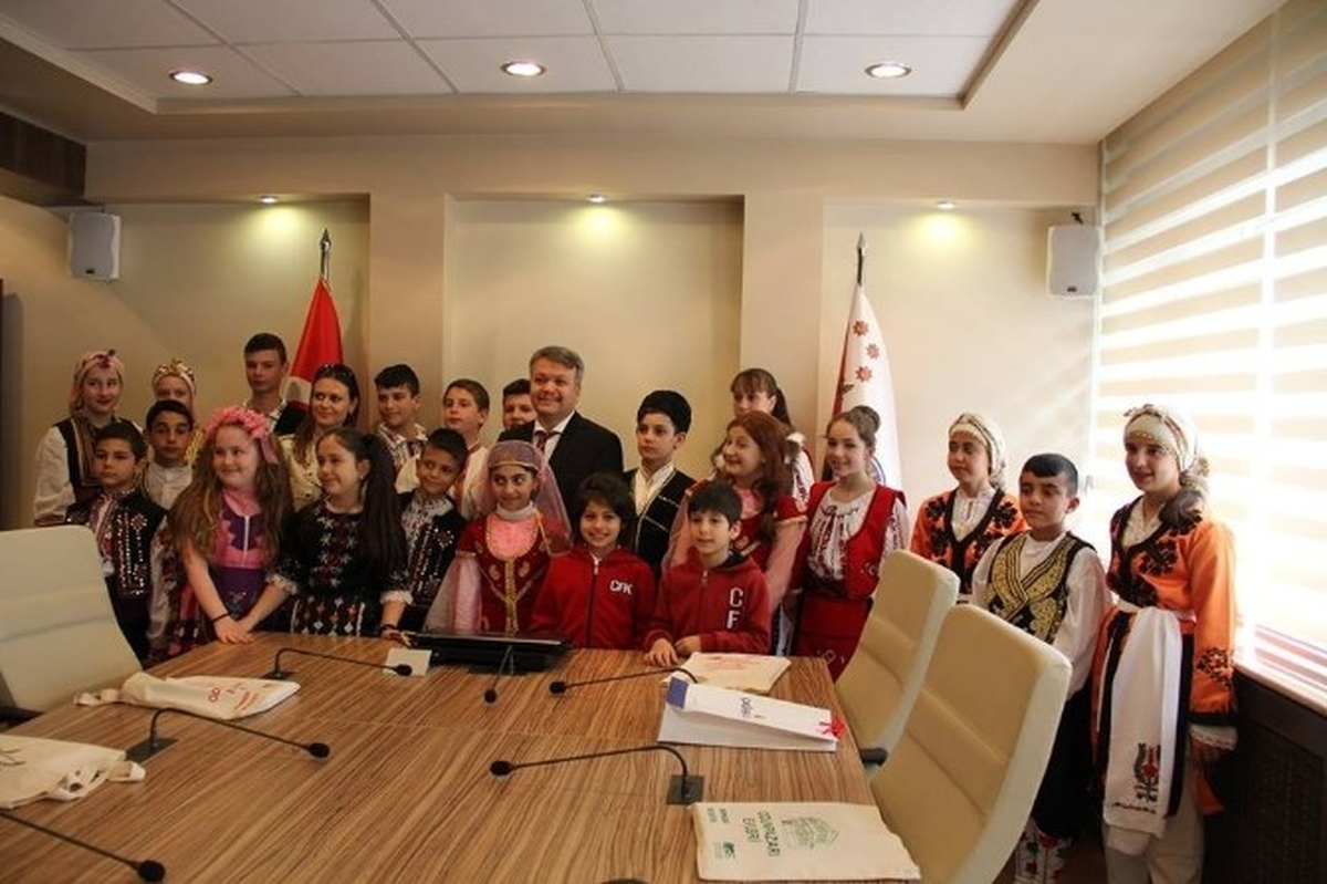 Yabancı Öğrencilerden İl Emniyet Müdürü Şahin\'e Ziyaret