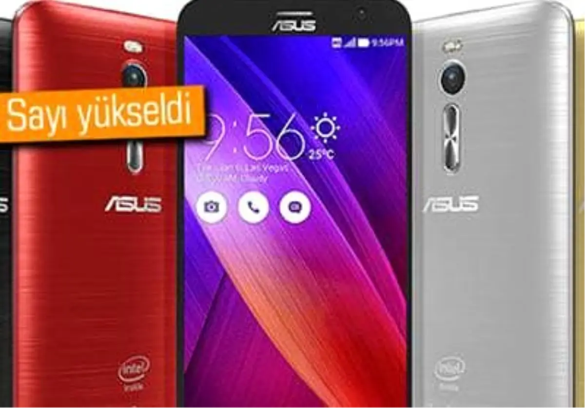 Asus, Zenfone\'un Sevkiyatını Arttırıyor