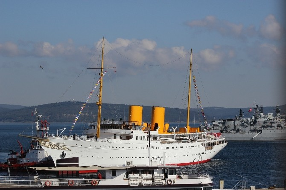 Cumhurbaşkanlığı Yatı Savarona Çanakkale\'de