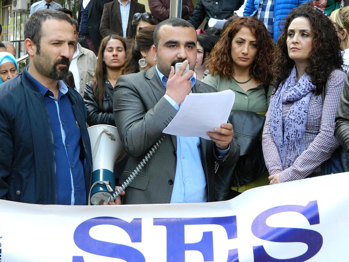 SES Genel Başkanı Erden Batmandaydı