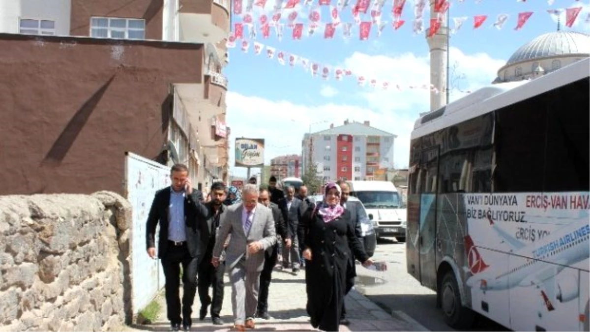 Ak Partili Çaha Çalışmalarını Sürdürüyor