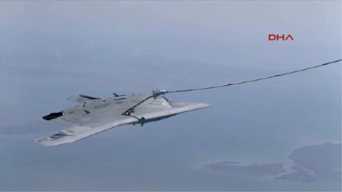 İnsansız Savaş Uçağına İlk Kez Havada Yakıt İkmali Yapıldı
