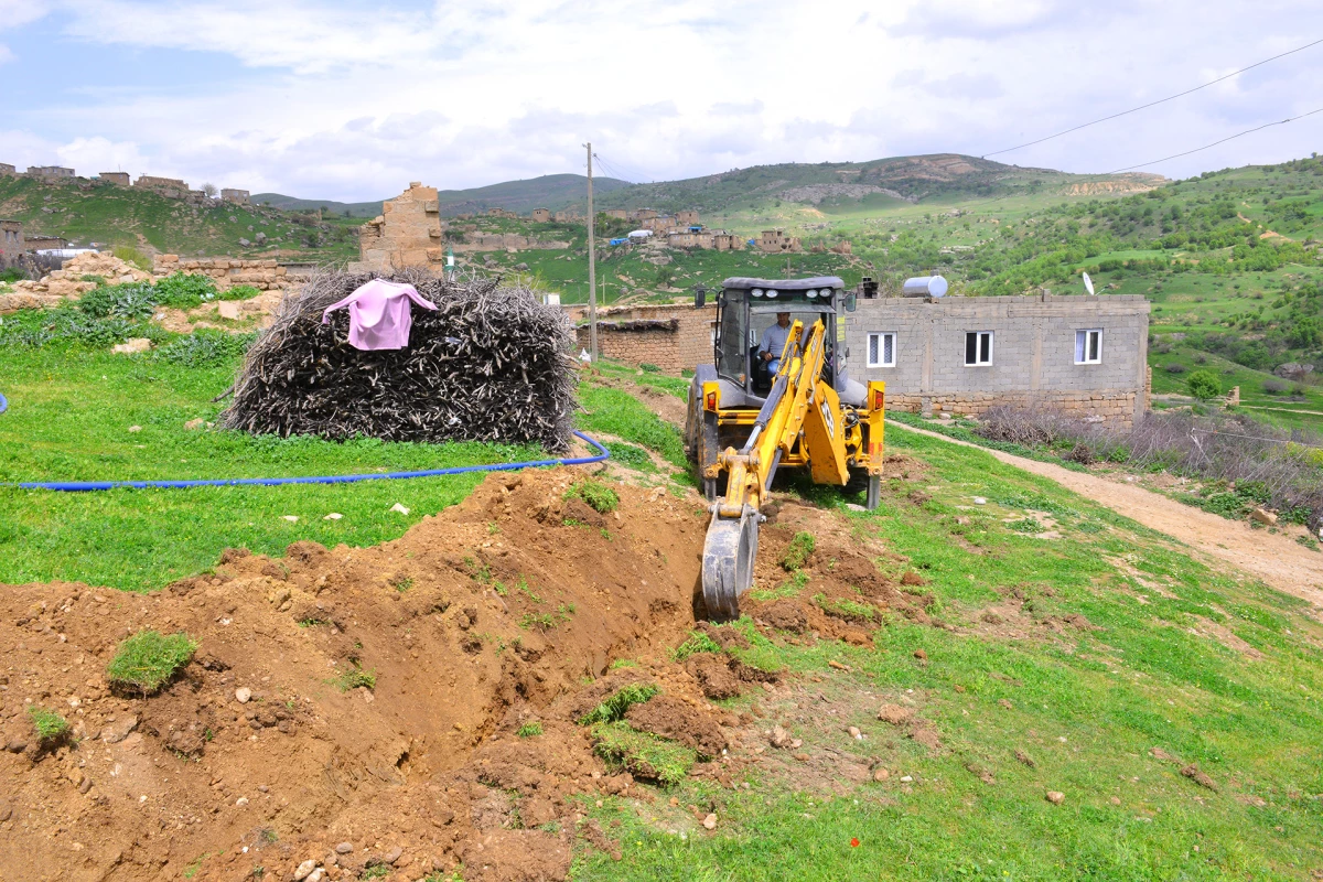 Özel İdare Köylerde Su Çalışması Başlattı