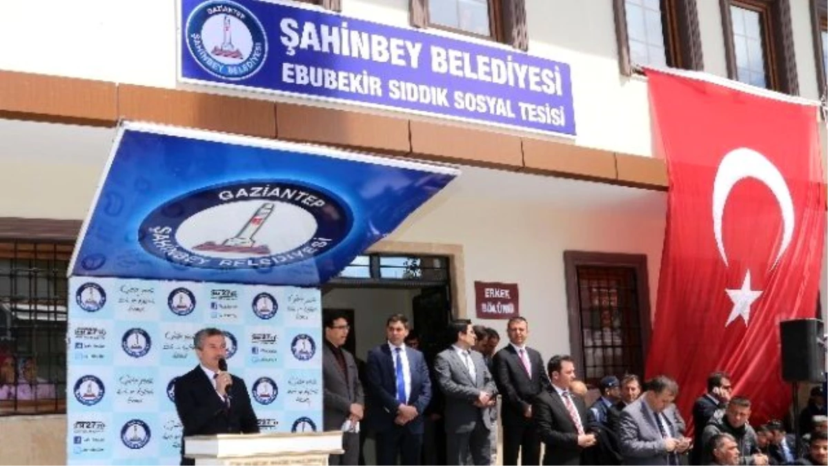 Şahinbey\'in 68. Sosyal Tesisi Hizmete Açıldı