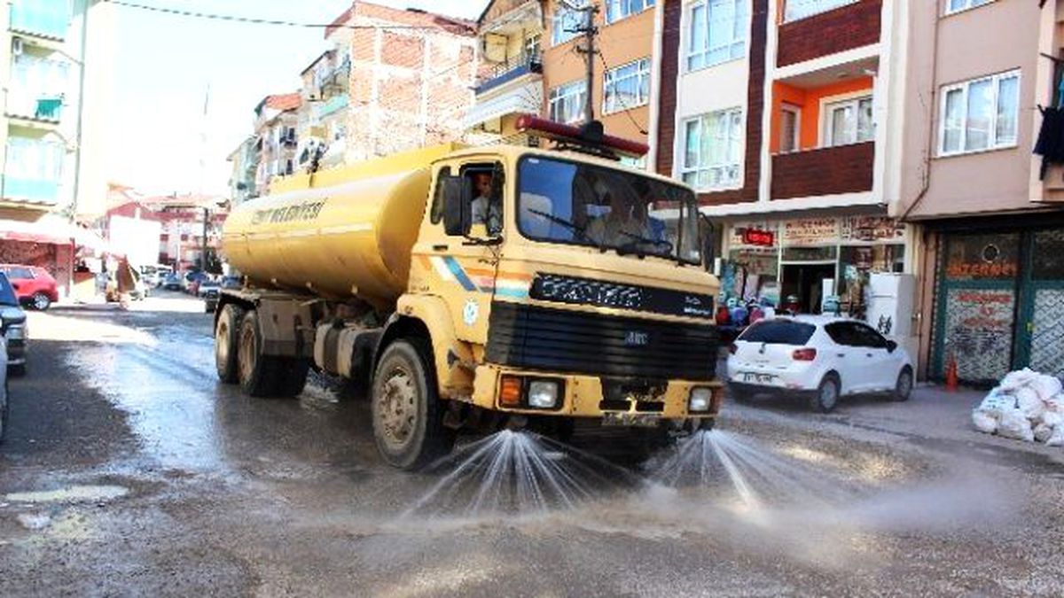 Toz Su ile Engelleniyor