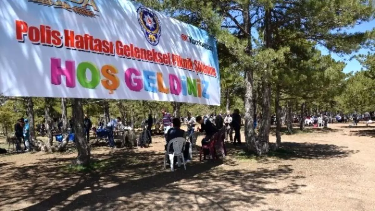 Karaman Polisi Piknik Yaptı