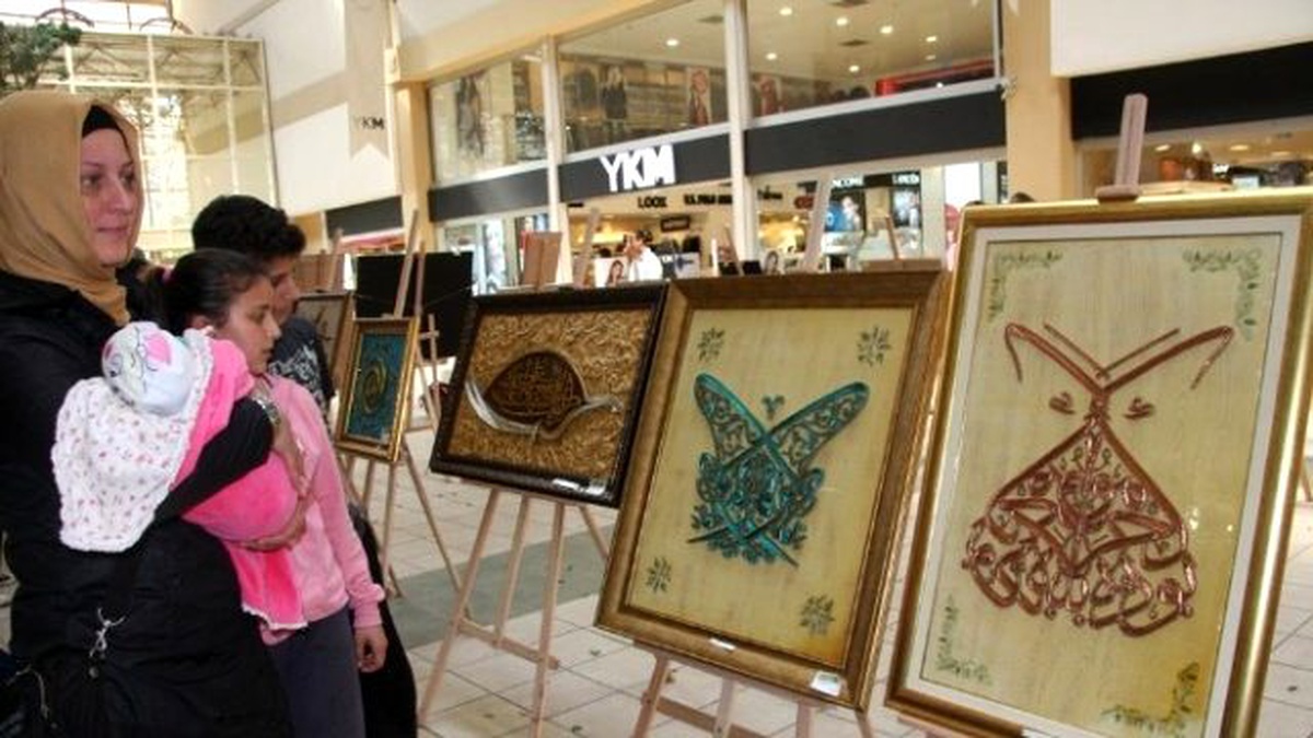Ko-mek Filografi ve Naht Sergisi Açıldı