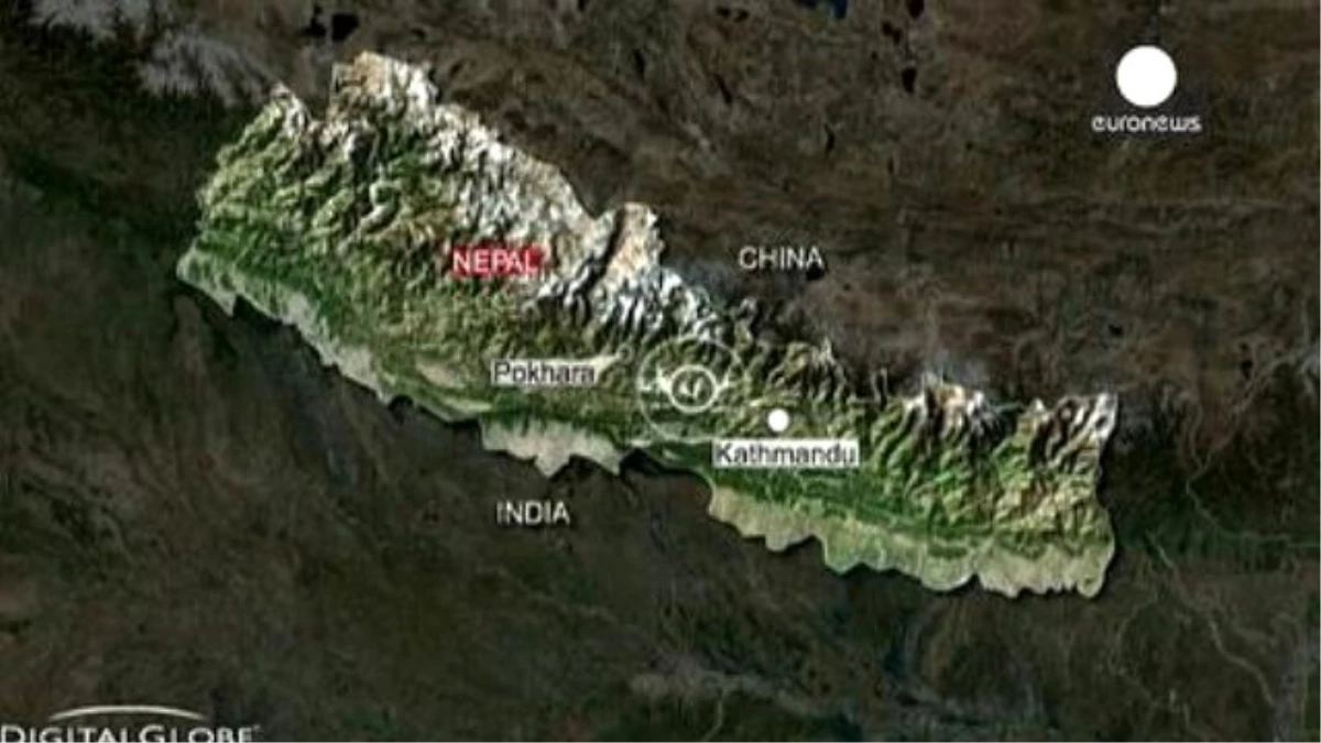 Nepal 7.9 Şiddetindeki Depremle Sarsıldı