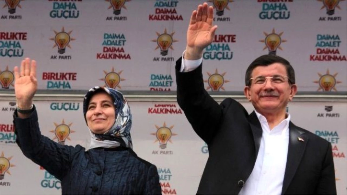 Başbakan Davutoğlu\'nun Bayburt Mitingi