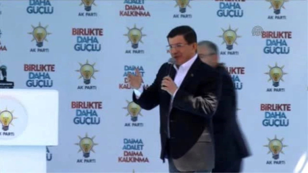 Davutoğlu: "Paralel Çete Harekete Geçti"