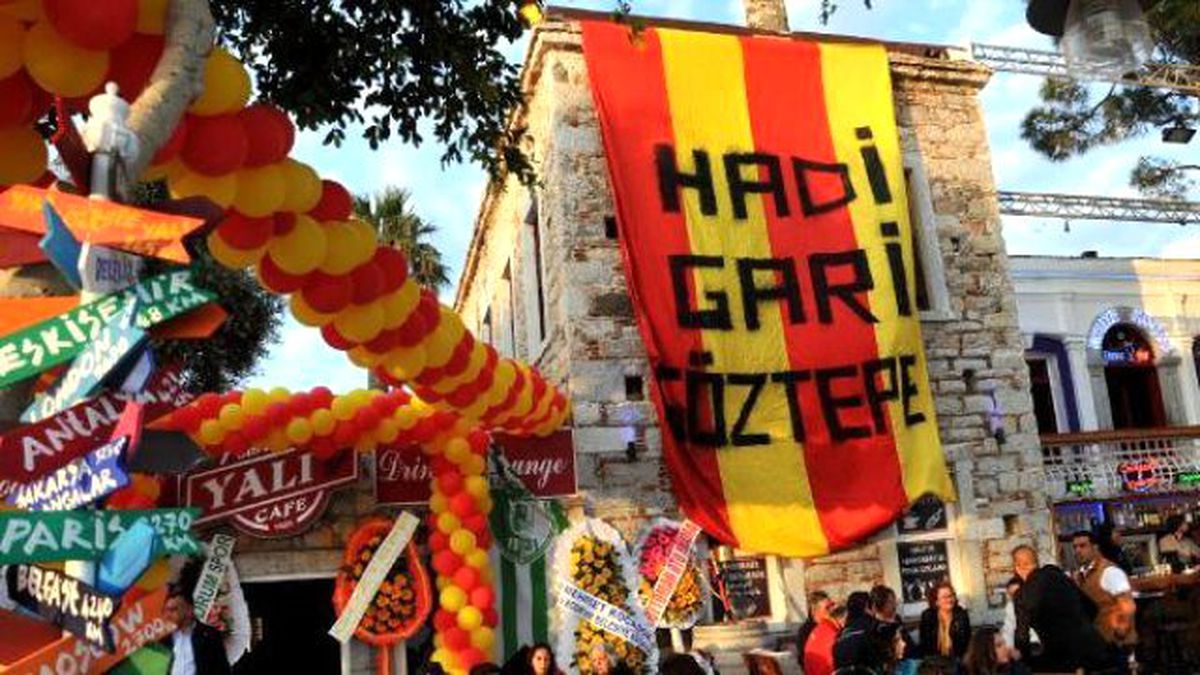 Göztepe Başkanı Sepil Bodrum\'da Kafeterya Açtı