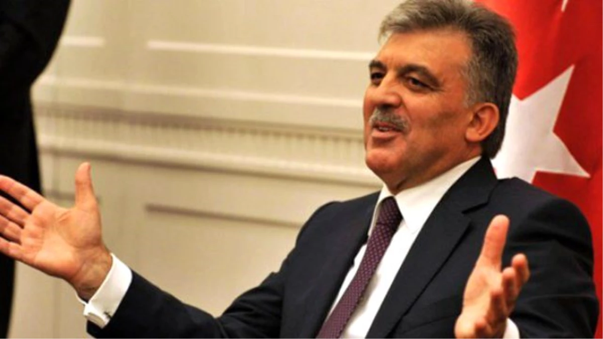 Abdullah Gül: AK Parti\'nin Esas Kurucusu Benim
