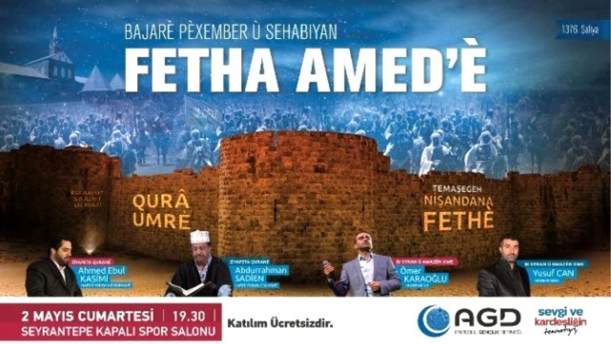 Agd\'den Diyarbakır\'ın Fethi Programı