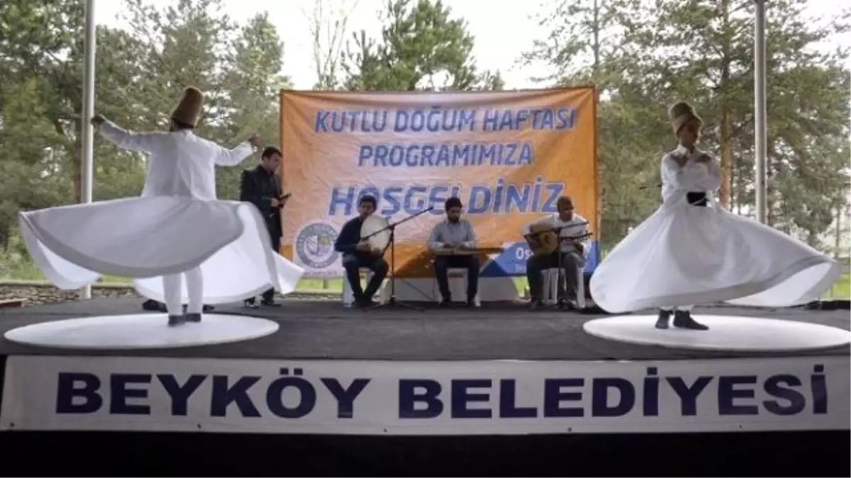 Beyköy\'de Semazenler Büyüledi