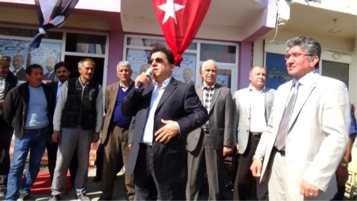 CHP Melekli Beldesinde Seçim Bürosunu Açtı