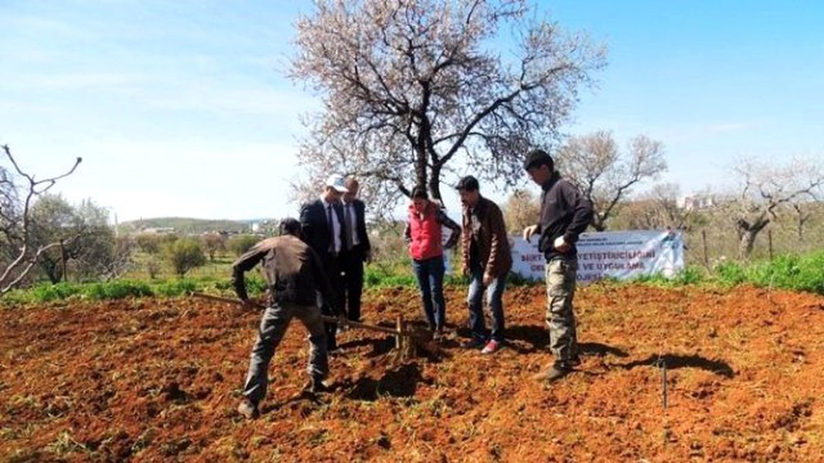 Gap'tan Siirtli Çiftçilere Destek