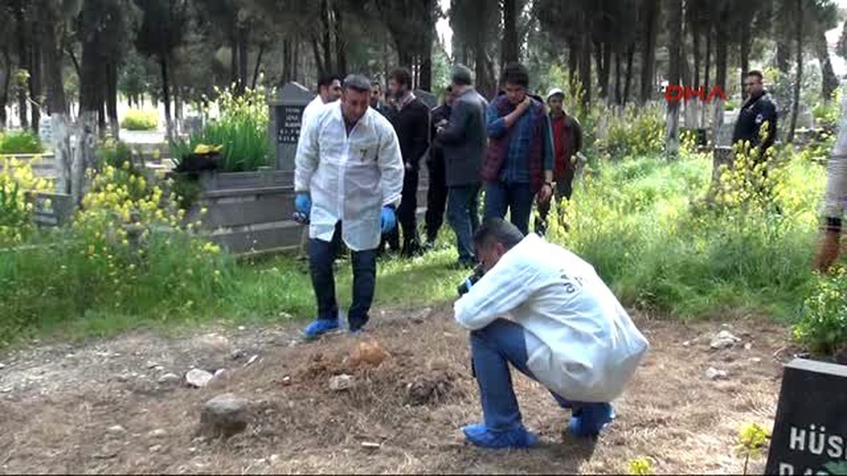Gaziantep Mezarlıktaki Çuvalda İnsan Kemikleri Bulundu