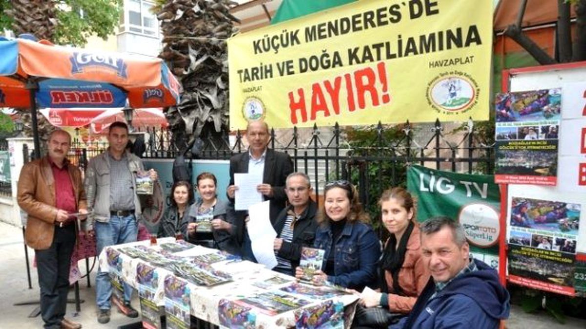 Havza Plat Çed Toplantısı Öncesi Stant Açtı