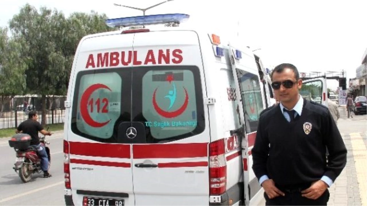 Hırsızlar Olay Yerinden Ambulansla Kaçtı