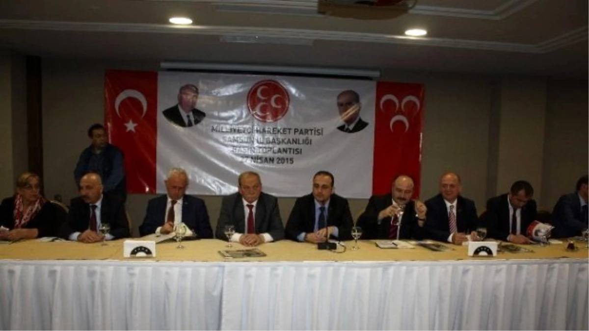 MHP\'den Basın Toplantısı