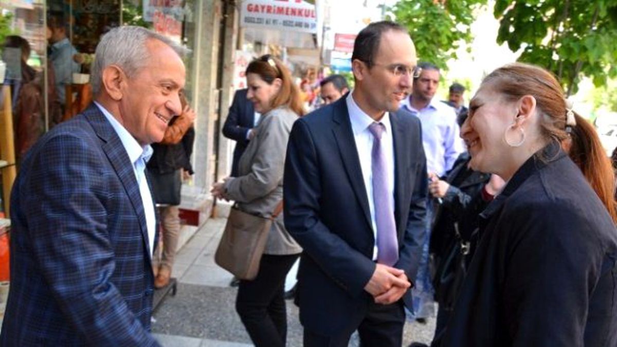MHP\'li Coşkun Ziyaretlerine Karaköy\'de Devam Etti