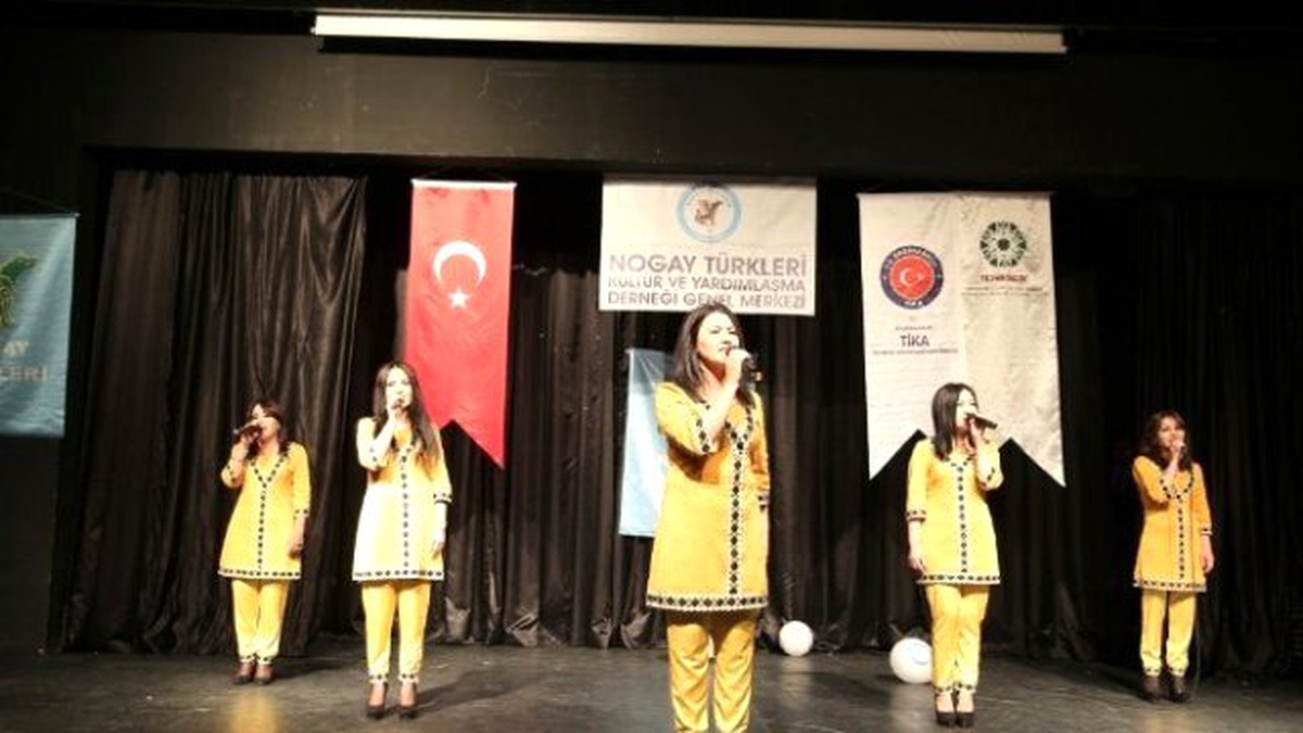 Nogay Keşeler Aslanbek Sultanbekov Konserine Destek