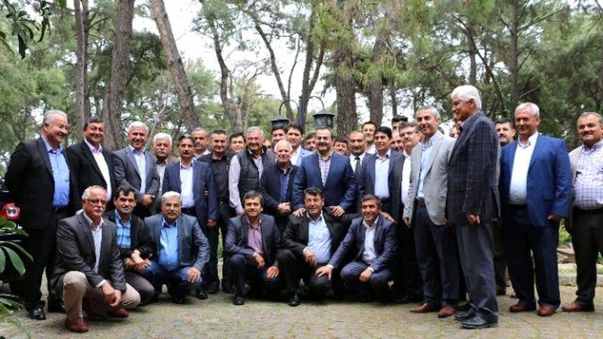 Samani, Aksu\'da Muhtarlarla Bir Araya Geldi