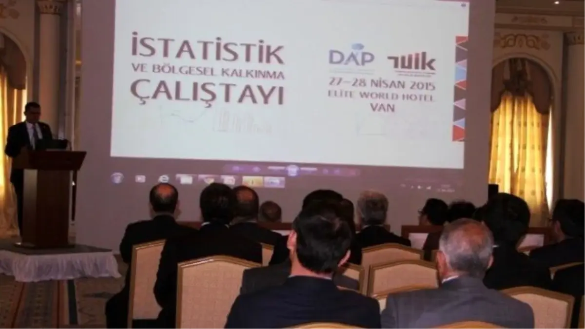 Van\'da İstatistik ve Bölgesel Kalkınma Çalıştayı