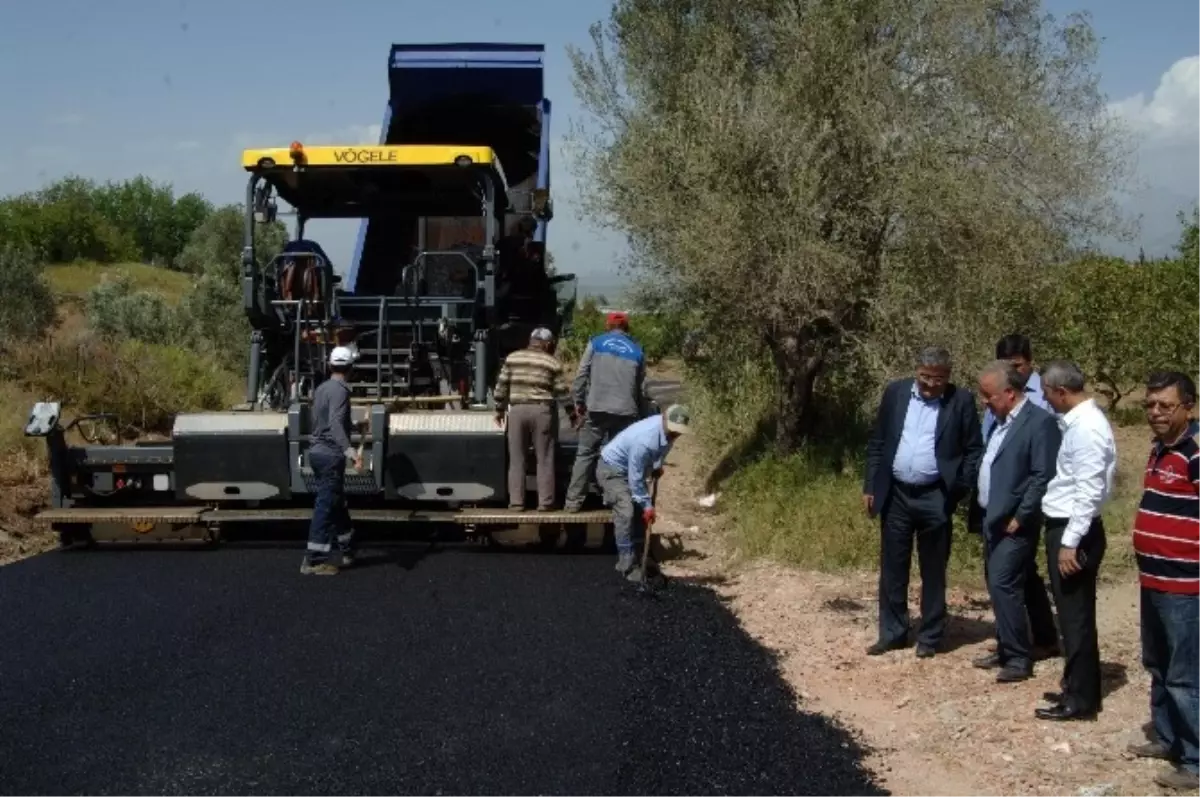 Aksu Alaylı- Gökdere Yolu Sıcak Asfaltla Buluşuyor