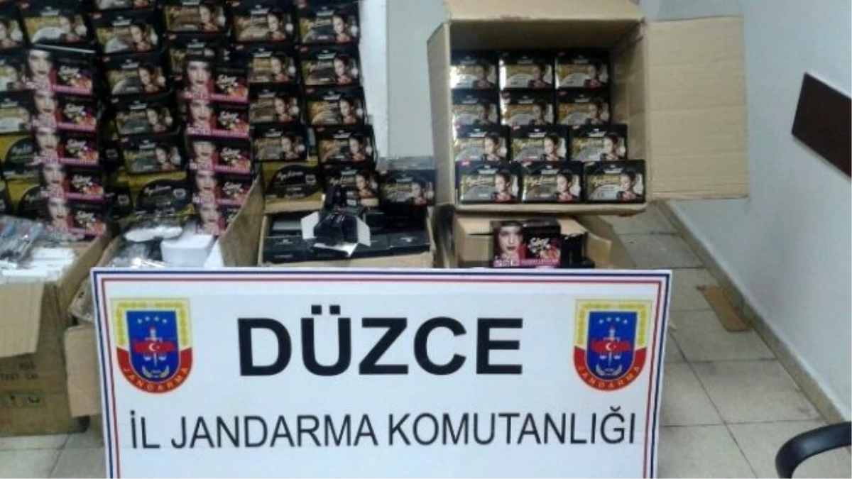 Düzce Jandarmasından Kaçakçılara Darbe