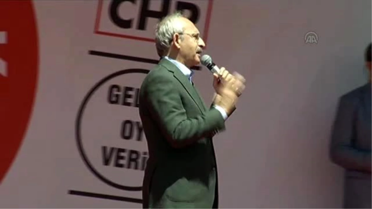 Kılıçdaroğlu: "17 Milyon Yoksul Beni Rahatsız Ediyor"