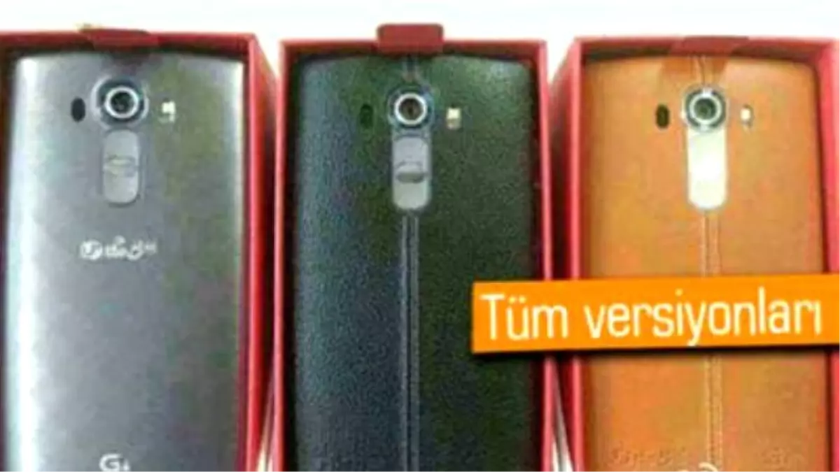 Lg G4, Etkinlik Öncesi Karşımıza Çıktı