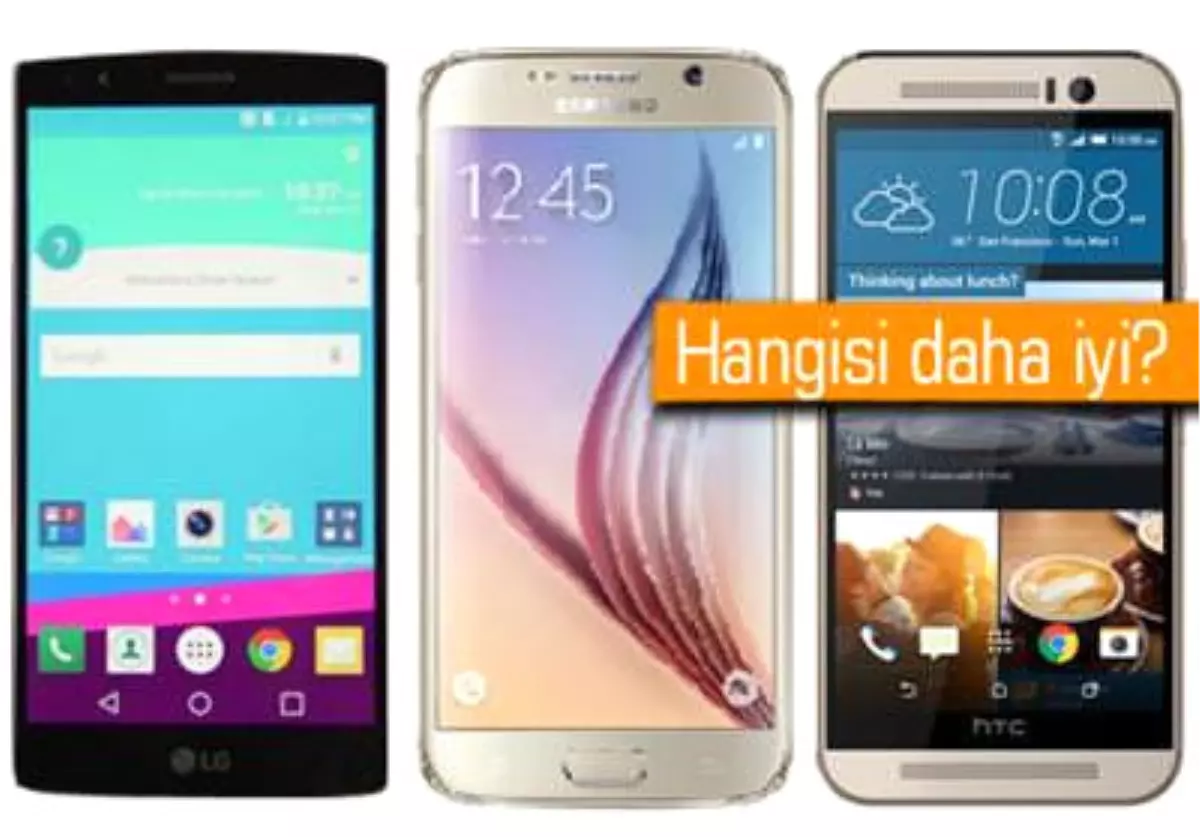 Lg G4, Galaxy S6 ve One M9\'un Karşısında