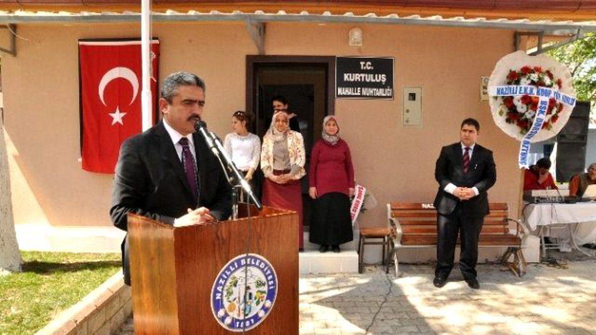 Nazilli\'de 12. Muhtarlık Binasının Açılışı Gerçekleştirildi