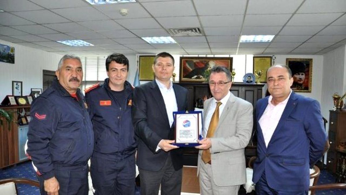 Saka\'ya Tssf\'den Plaket