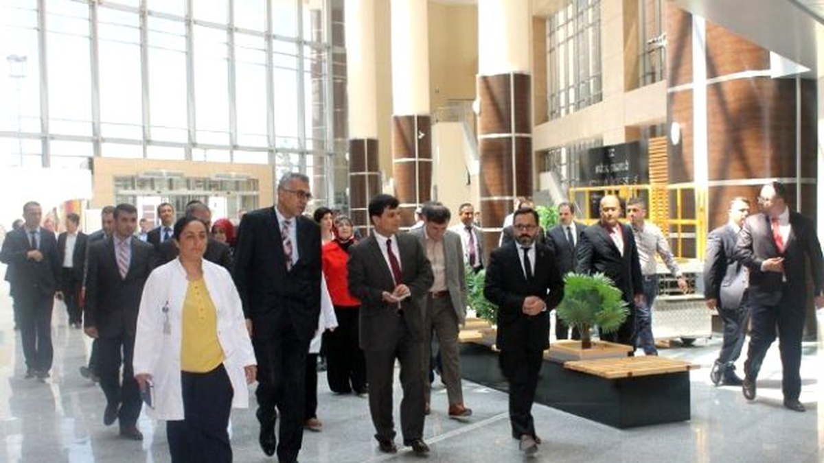 Tkhk Başkanı Çukurova Yeni Hastaneyi İnceledi