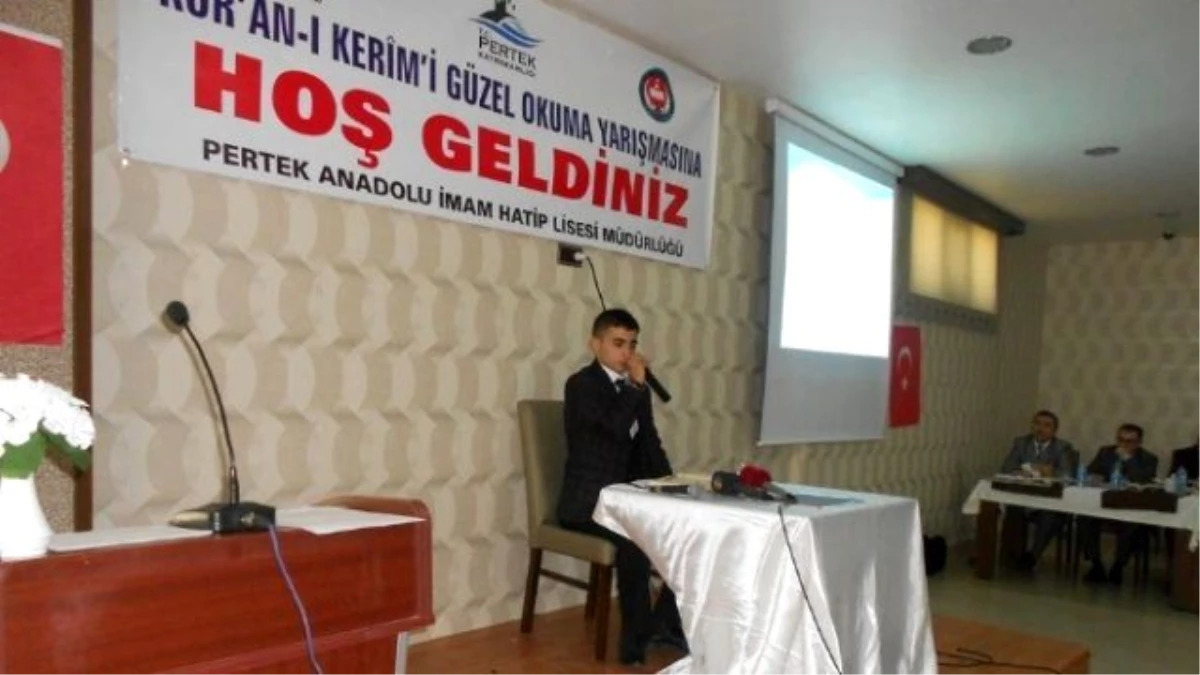 Tunceli\'de Genç Sada Kur\'an-ı Kerim\'i Güzel Okuma Bölge Yarışması Düzenlendi