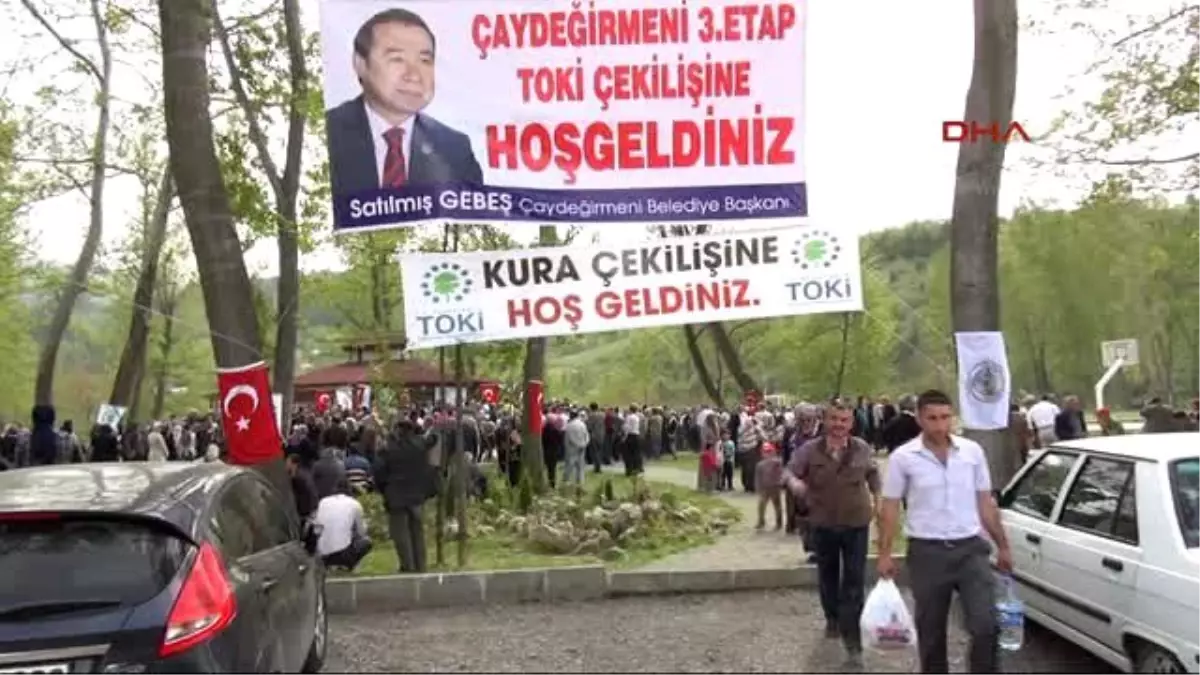 Zonguldak TOKİ\'nin Yaptırdığı 566 Konuta 516 Aile Başvurdu