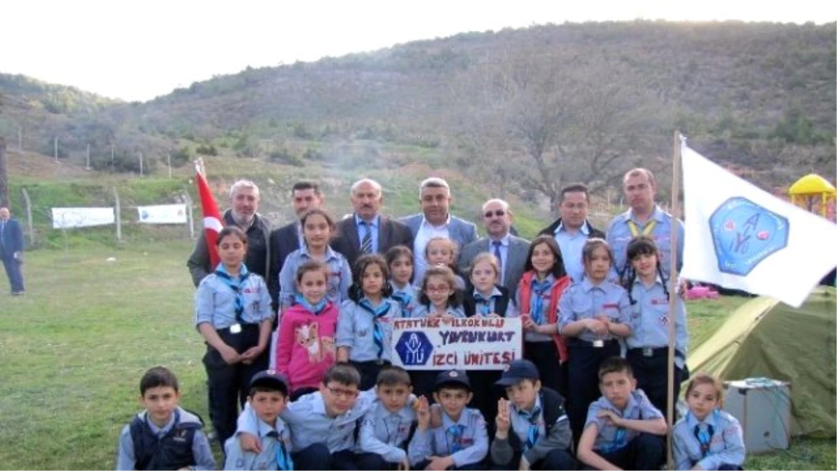 Atatürk İlkokulu İzci Öğrencilerinin İki Gecelik Çadırlı Kampı Sona Erdi