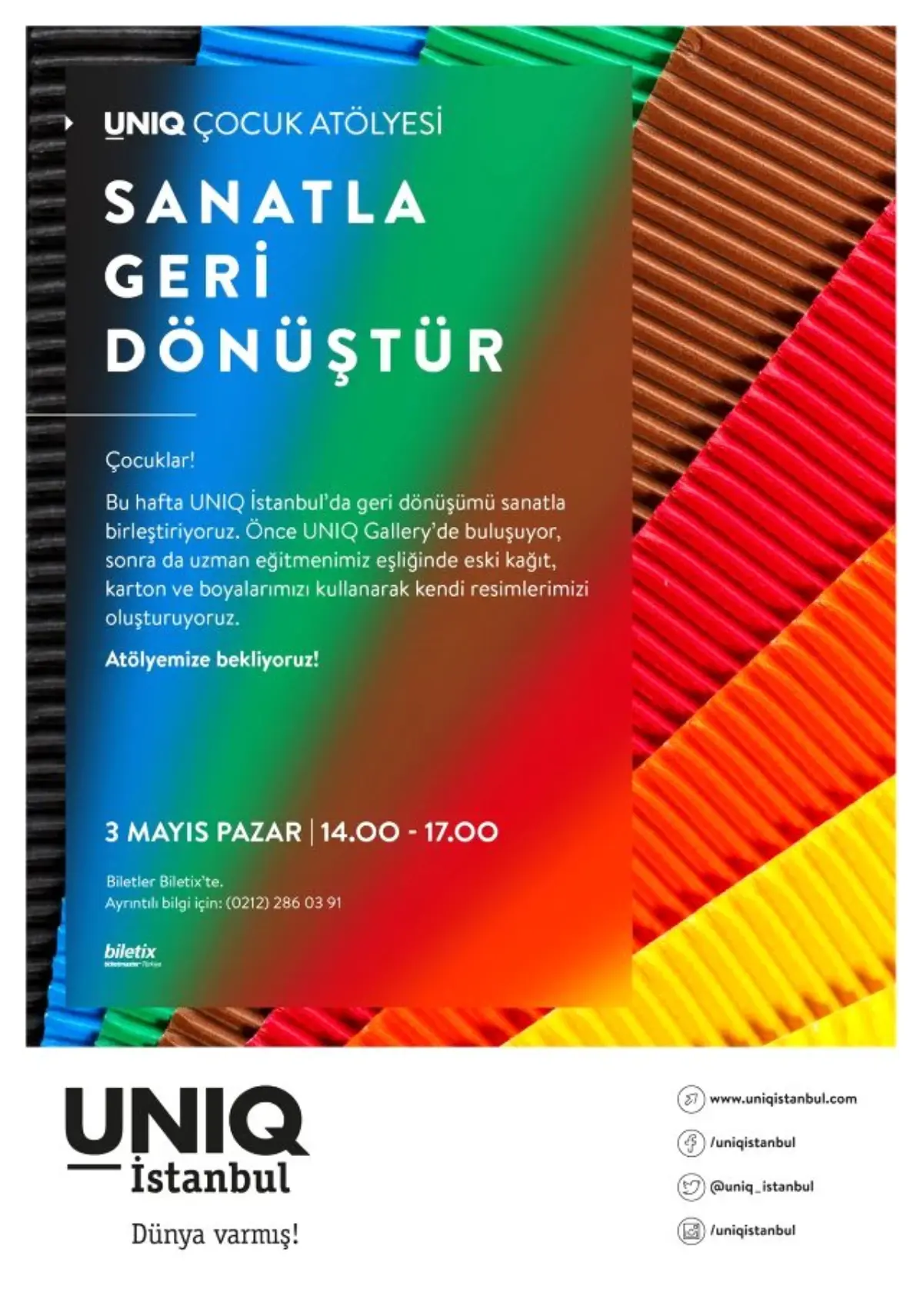 Geri Dönüşüm Sanatı Unıq İstanbul\'da