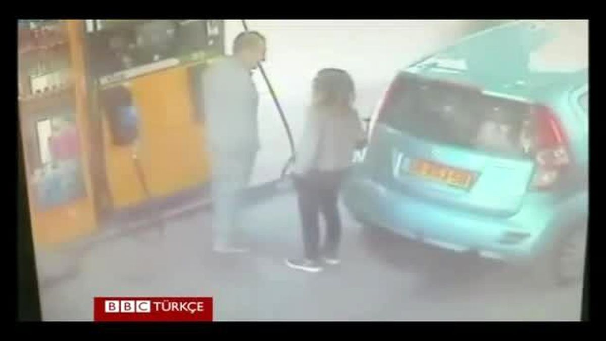 İsrailli Kadın Kudüs\'te Benzin Pompasını Ateşe Verdi